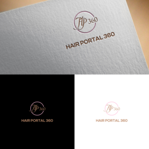 Hair Portal 360 | Logo Design by ZiangArt_Studio