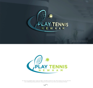 Newham Parks Tennis | Logo Design by Mono.co
