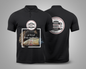Diseño de Camiseta por Sheetal Dave para Barrel 55 bbr | Diseño: #25009751