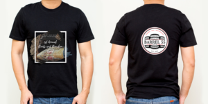 Diseño de Camiseta por Sheetal Dave para Barrel 55 bbr | Diseño #25009753