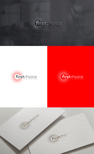 First Choice Lights | Logo Design by GLDesigns