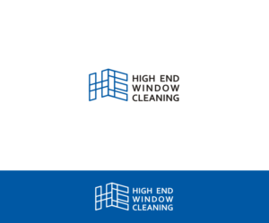 High-End Window Cleaning | Logo Design by k.a.n