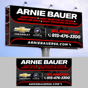 Billboard Design by Designers Hub for Arnie Bauer | Design: #24983769
