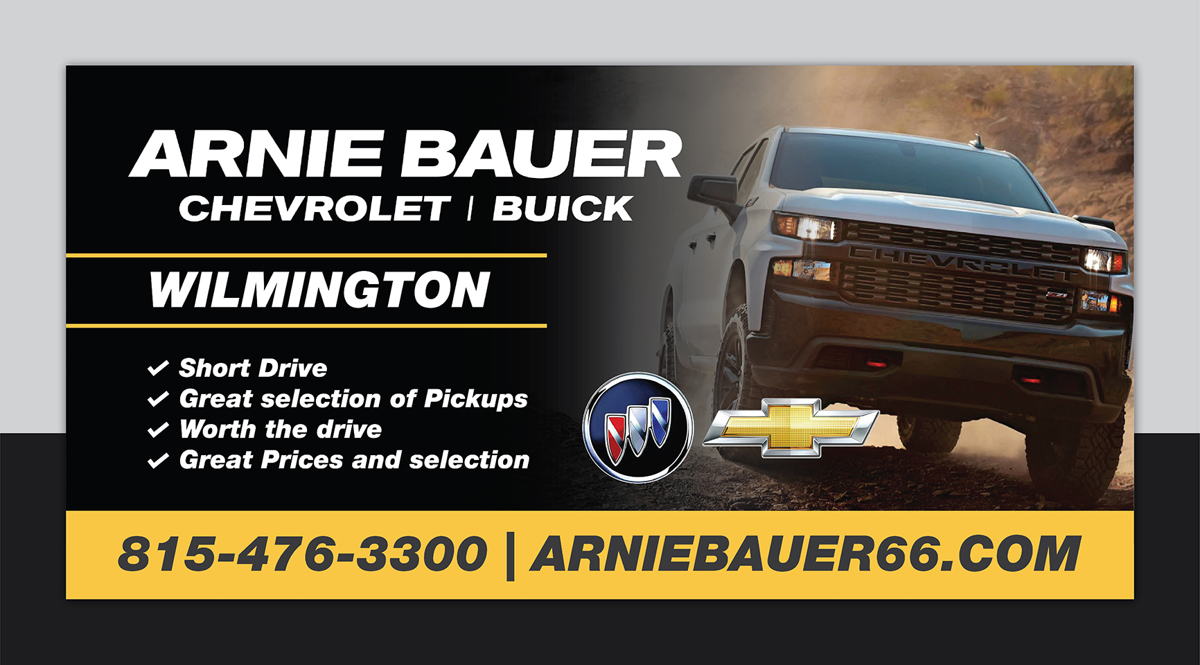 Billboard Design by Deziners Zone for Arnie Bauer | Design #24975572