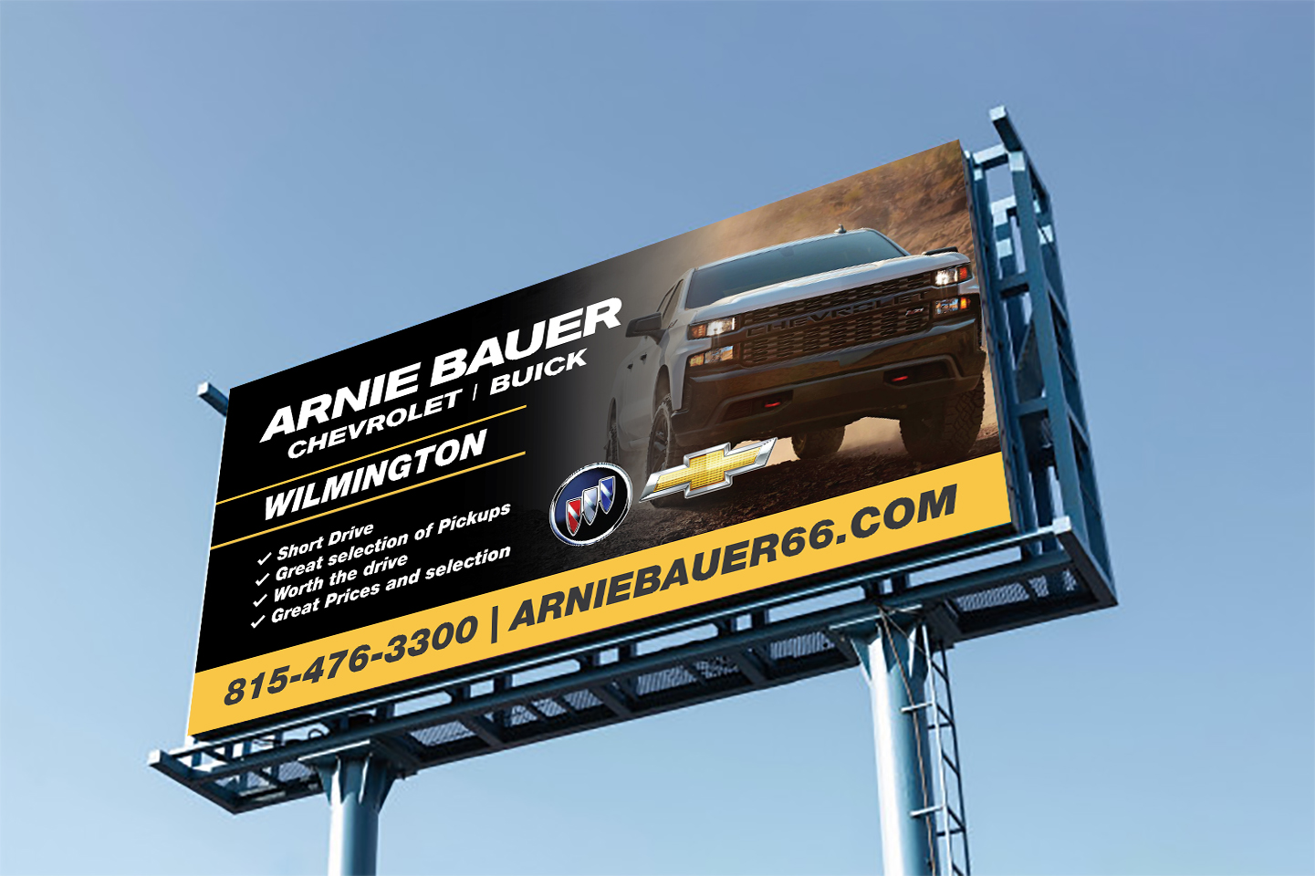 Billboard Design by Deziners Zone for Arnie Bauer | Design #24975574