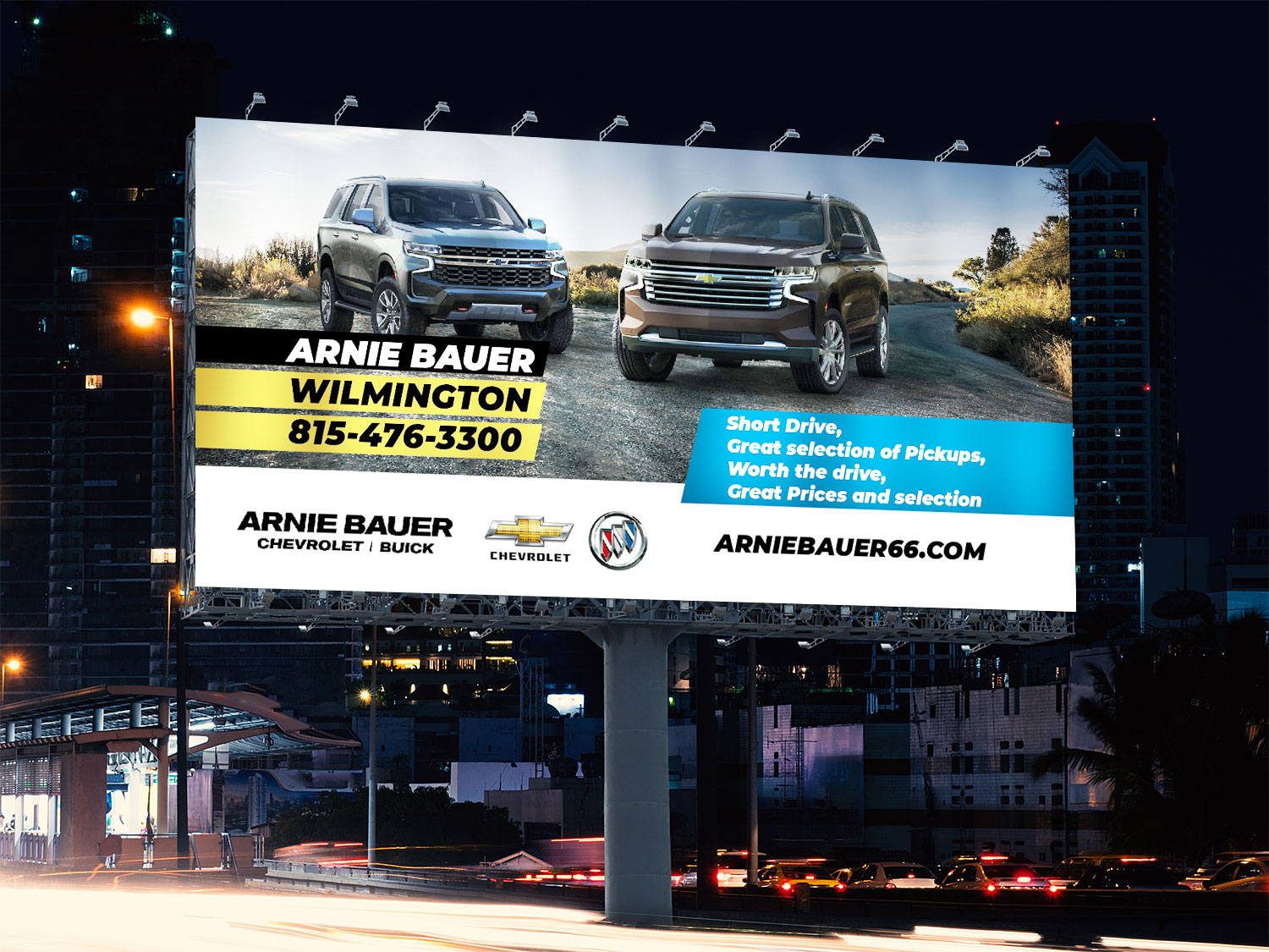 Billboard Design by Sarina.dsg for Arnie Bauer | Design #24976100
