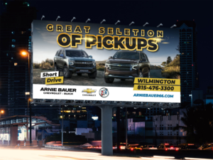 Billboard Design by Sarina.dsg for Arnie Bauer | Design: #24976102