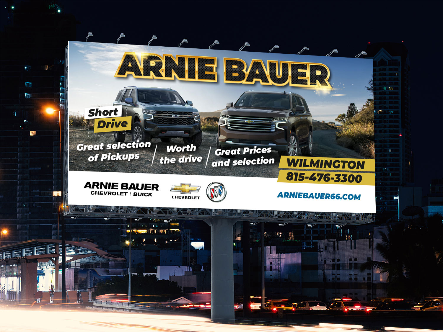 Billboard Design by Sarina.dsg for Arnie Bauer | Design #24976105