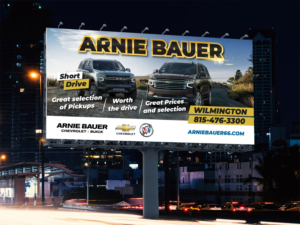 Billboard Design by Sarina.dsg for Arnie Bauer | Design: #24976105