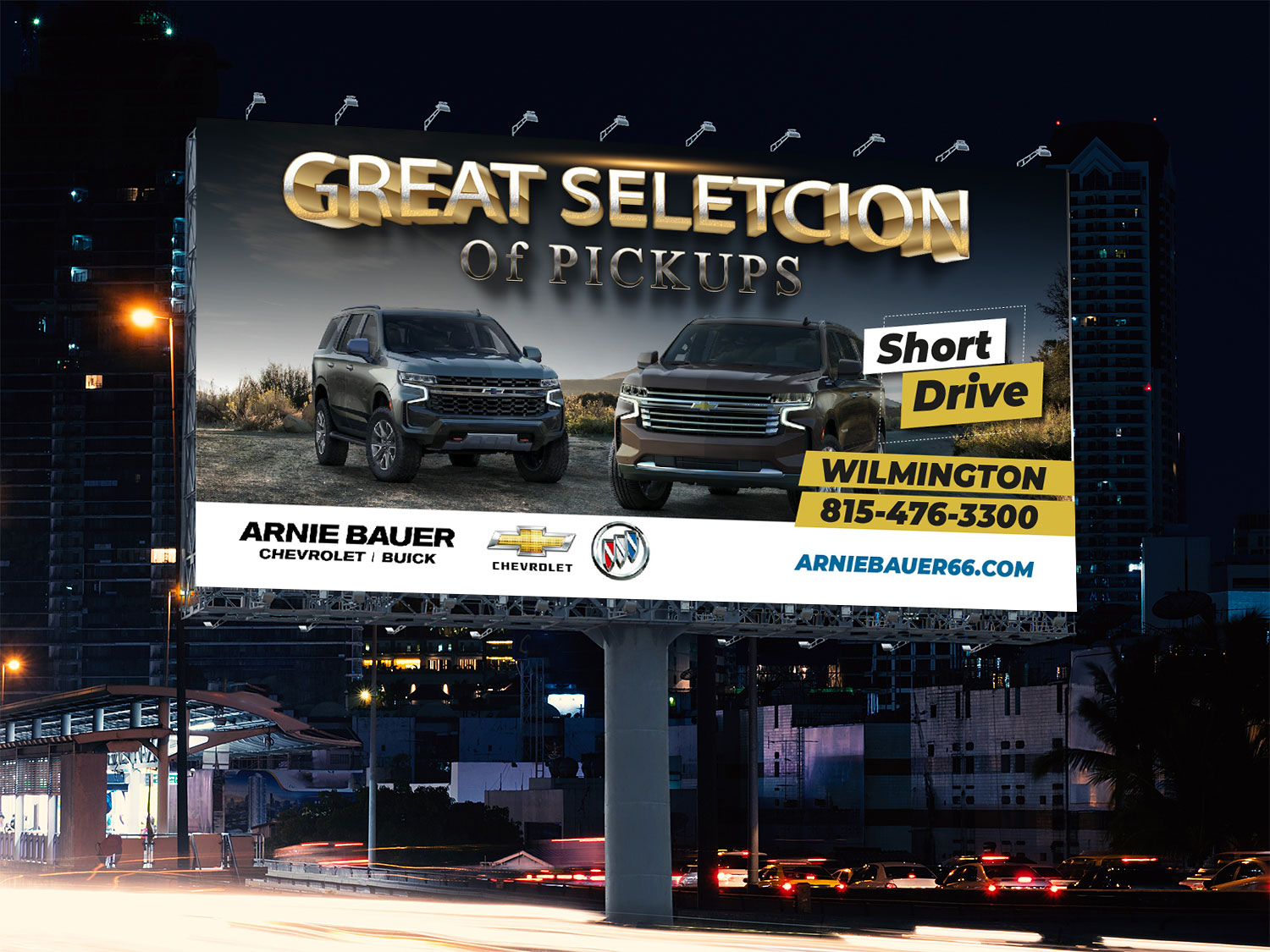 Billboard Design by Sarina.dsg for Arnie Bauer | Design #24976107