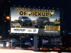 Billboard Design by Sarina.dsg for Arnie Bauer | Design: #24976152
