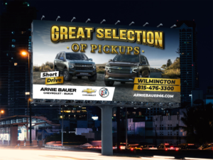 Billboard Design by Sarina.dsg for Arnie Bauer | Design: #24976155