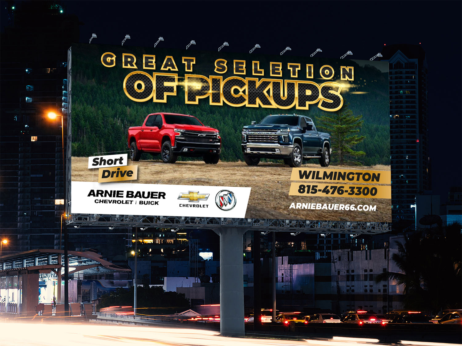 Billboard Design by Sarina.dsg for Arnie Bauer | Design #24976168