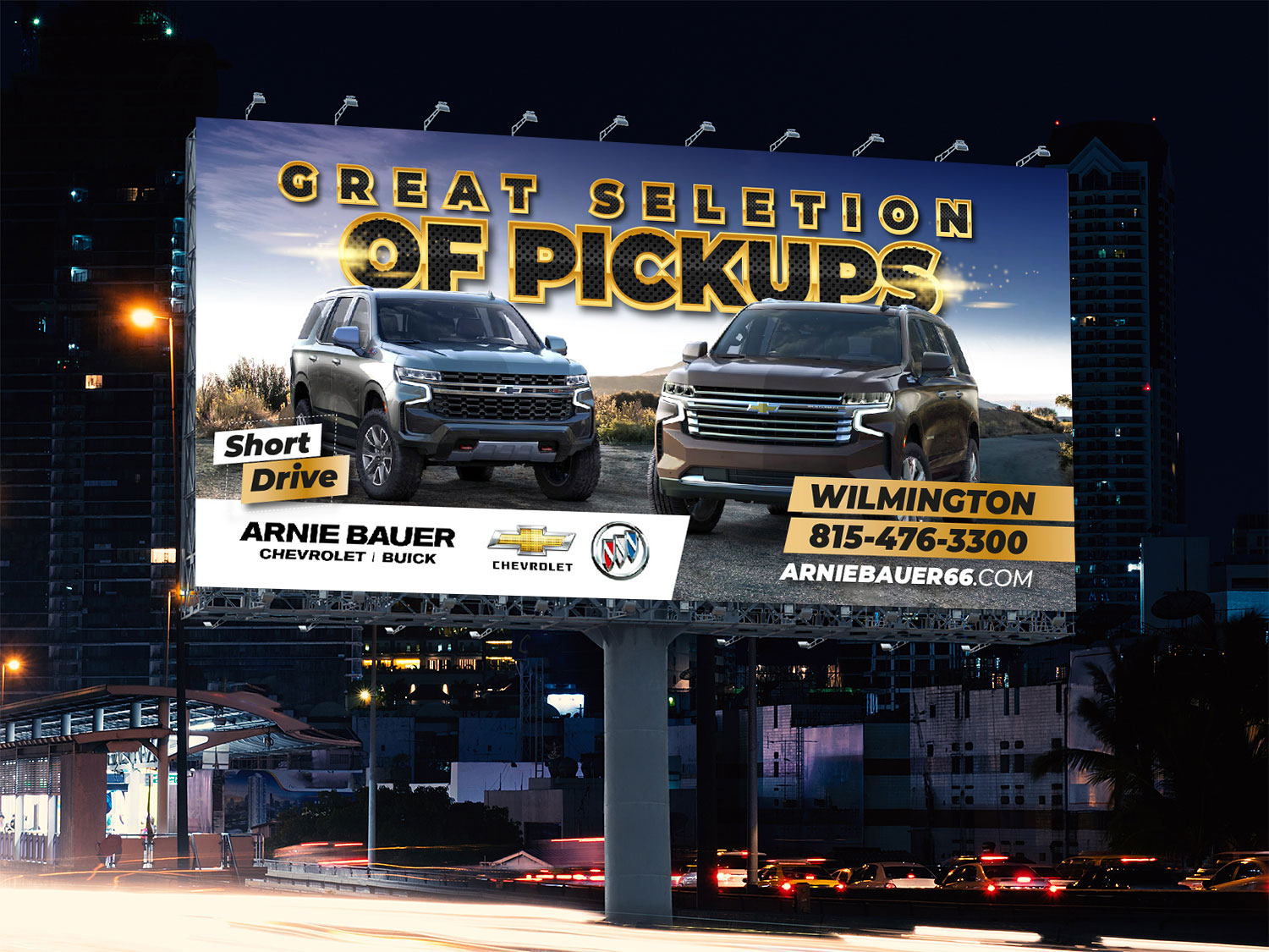 Billboard Design by Sarina.dsg for Arnie Bauer | Design #24976567