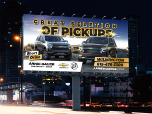 Billboard Design by Sarina.dsg for Arnie Bauer | Design: #24976567