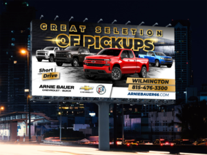 Billboard Design by Sarina.dsg for Arnie Bauer | Design: #24976568