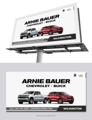 Werbetafel-Design von D Creative für Arnie Bauer | Design #25020663