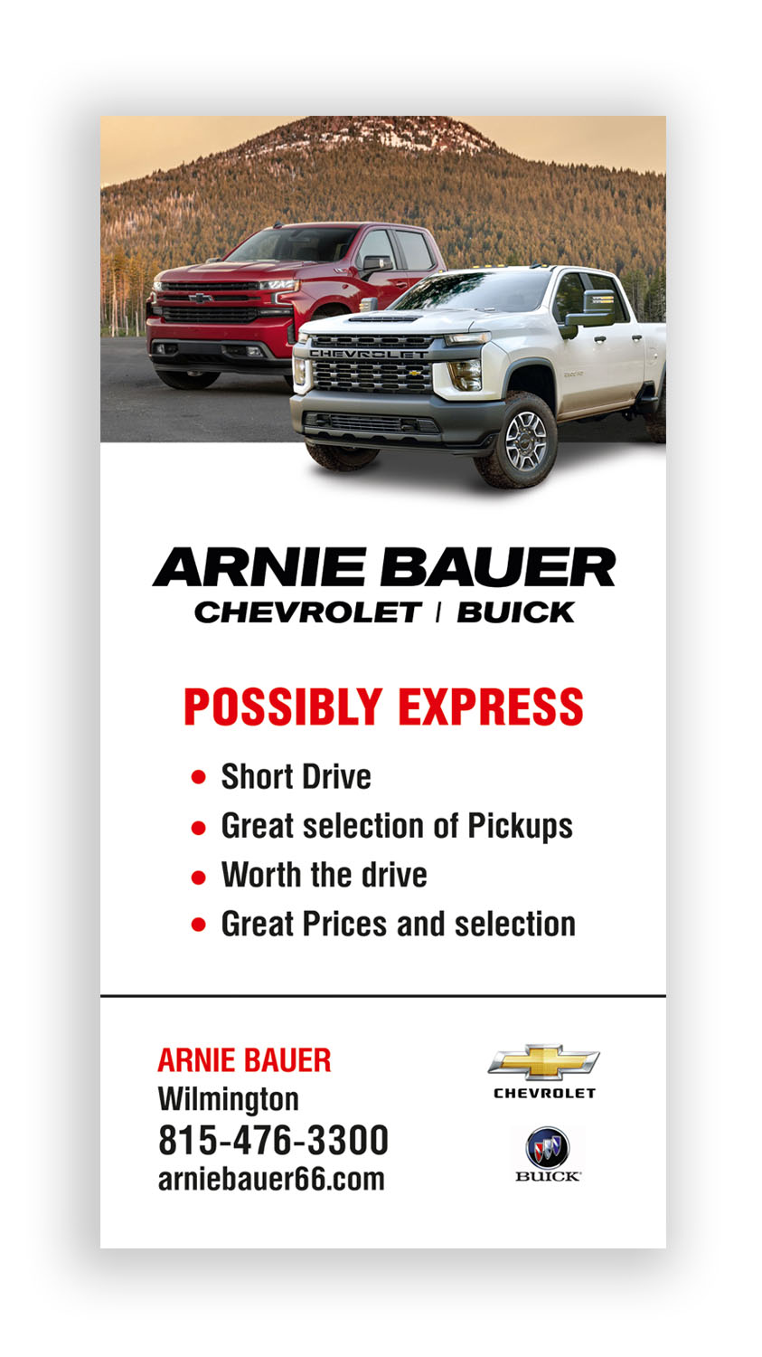 Billboard Design by Oleg Androsov for Arnie Bauer | Design #24991012