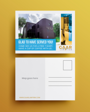 Louisiana personal injury attorney needs a postcard design | Postkarten-Design von JK18