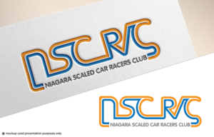 NSC R/C (on top with the R/C separate from the NSC)    Niagara Scaled Car Racers Club (underneath abbreviation) | Diseño de Logo por Juli creation