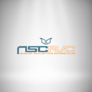 NSC R/C (on top with the R/C separate from the NSC)    Niagara Scaled Car Racers Club (underneath abbreviation) | Logo Design by Gerald Design 3