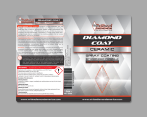 Schultz Labs 'Diamond Coat' Label  | Etikett-Design von vpt_creations