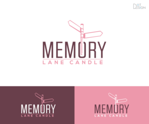 Memory Lane Candle | Logo Design by Dot Design 3