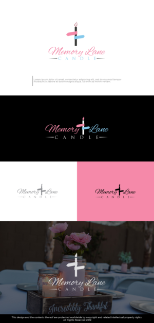 Memory Lane Candle | Logo Design by Kim Ji