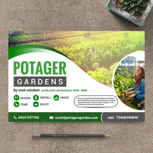 Garden Design Flier | Flyer Design by aspiremedia