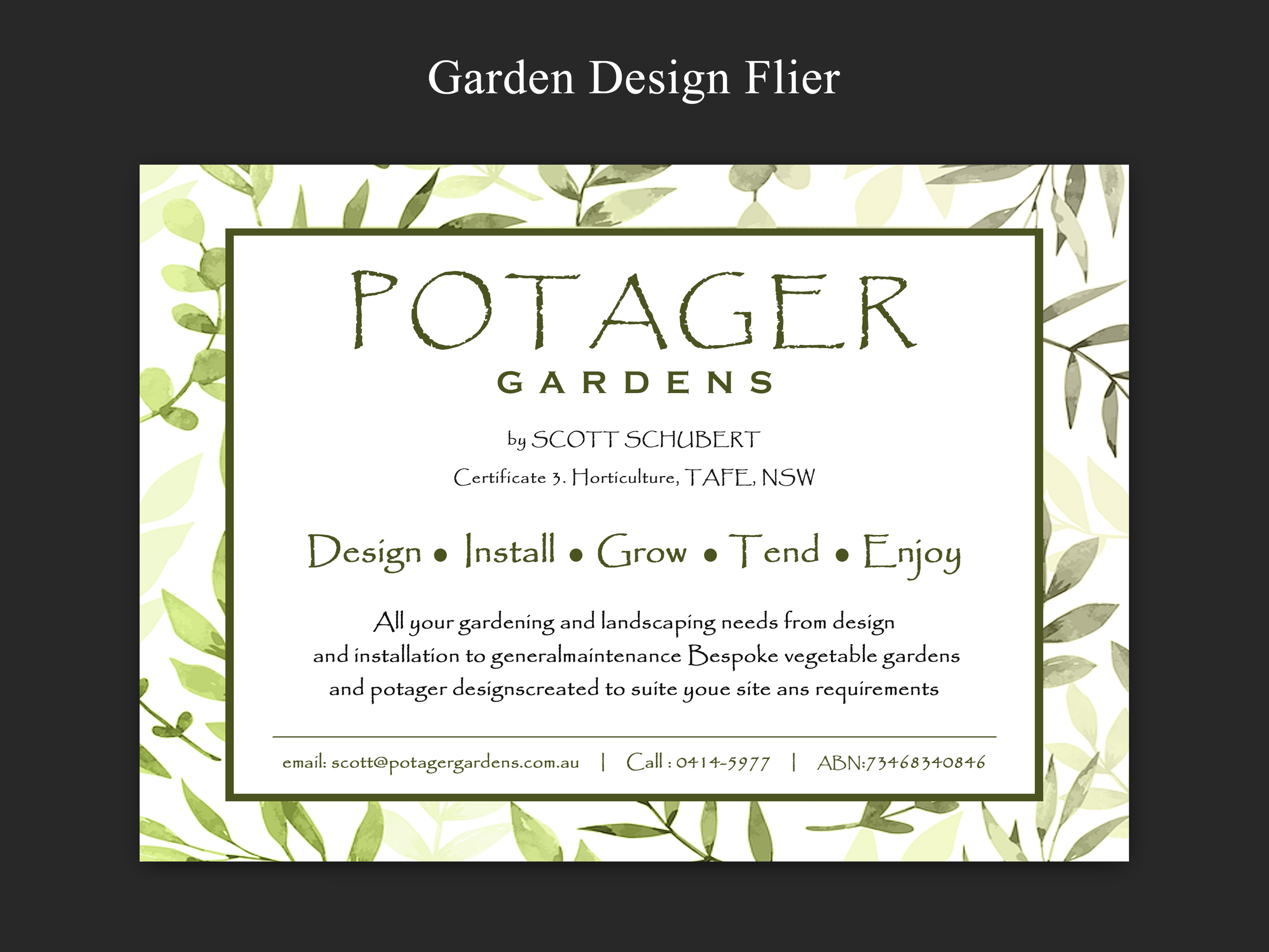 Flyer Design by ARTOGRAPHY for DiJones | Design #24998375