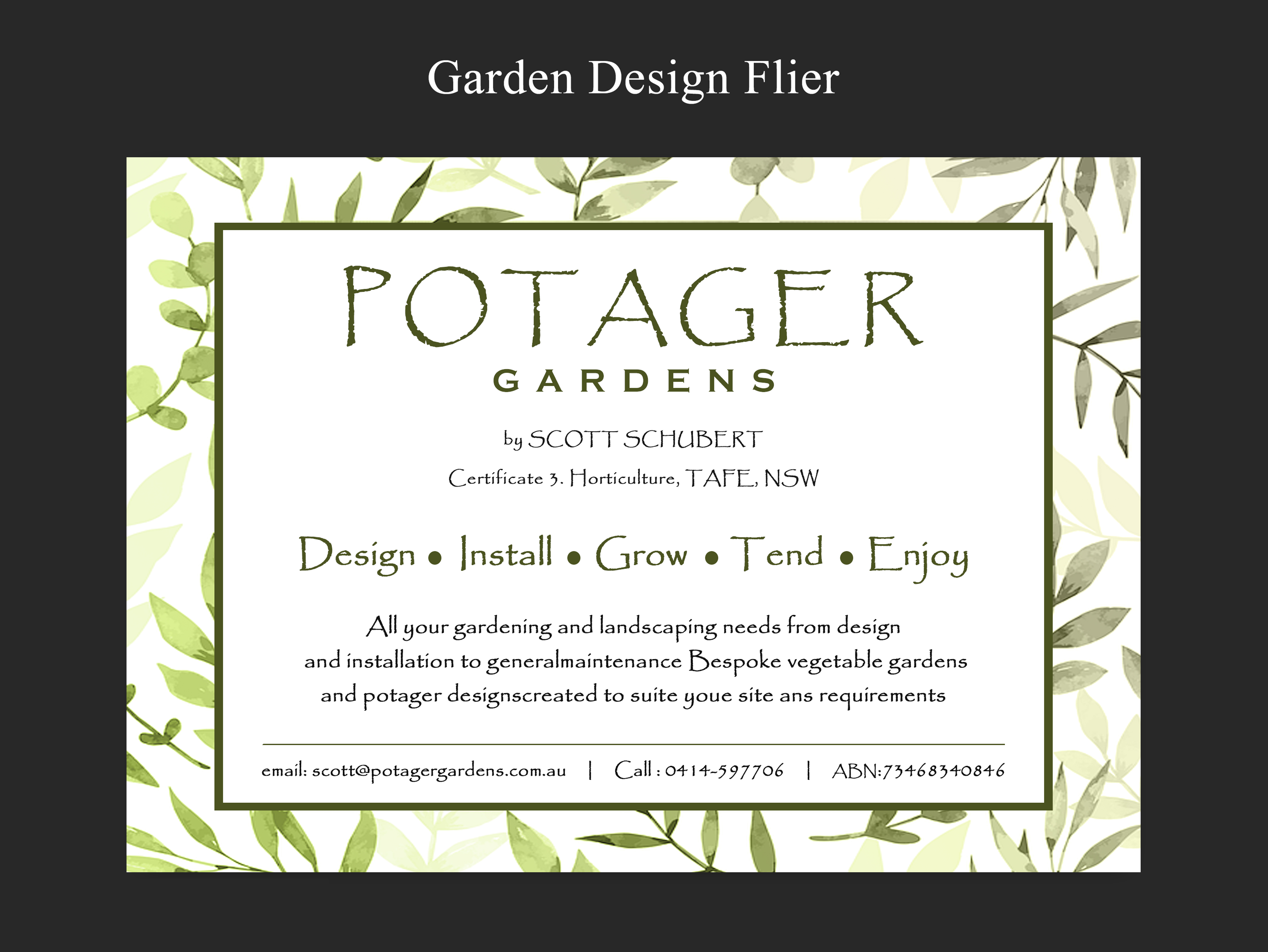 Flyer-Design von ARTOGRAPHY für DiJones | Design: #25002778