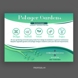 Garden Design Flier | Flyer-Design von DA.