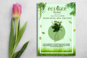 Garden Design Flier | Flyer Design by Bear Studio