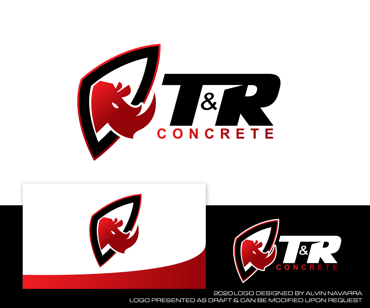 Logo Design by alvinnavarra for T & R Concrete Services LLC  | Design #25002563