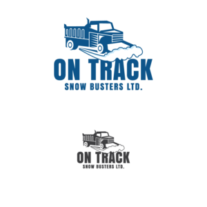 On Track Snow Busters Ltd. | Logo Design by Graphic Bricks