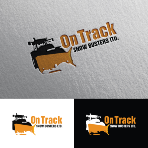On Track Snow Busters Ltd. | Logo Design by Rii