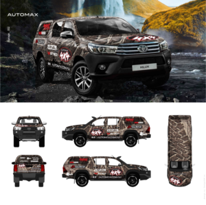 4WD Accessory business needs an exciting, eye catching full wrap design | Design de Covering de Véhicule par AU9USTO