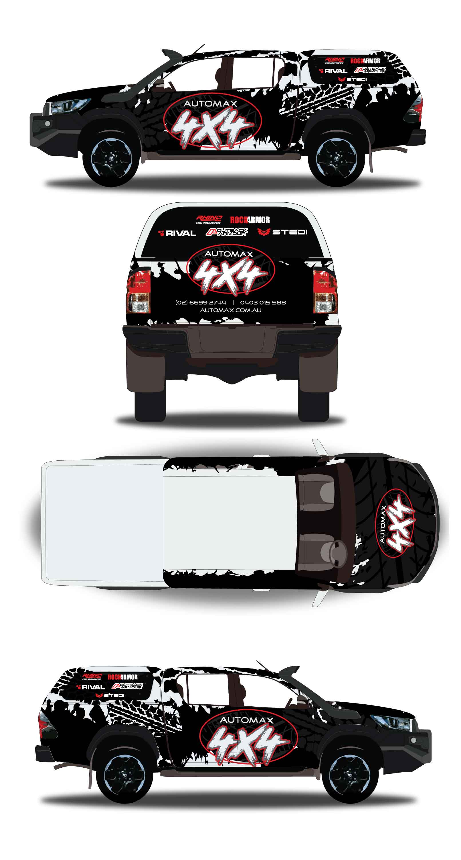Car Wrap Design by Shumaila Kiran for this project | Design #24985951