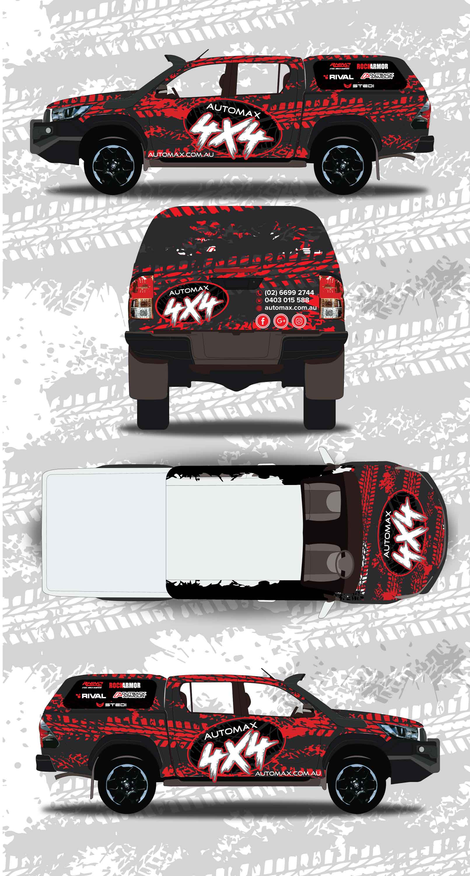 Car Wrap Design by Shumaila Kiran for this project | Design #24994258