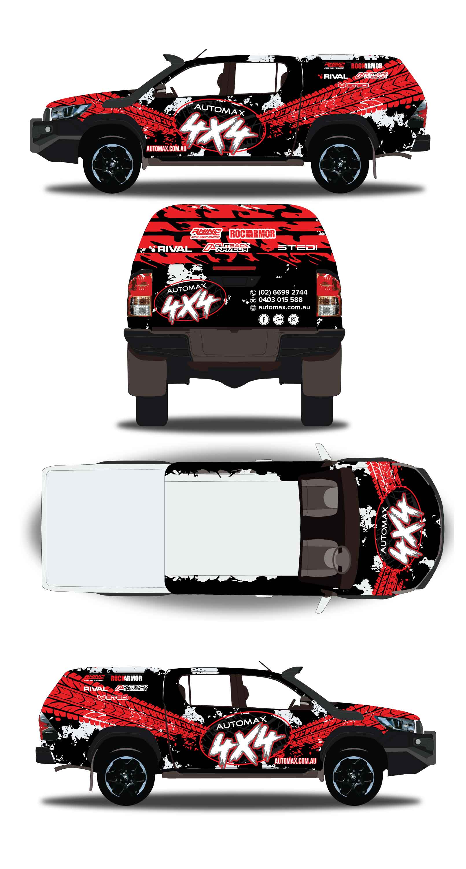 Car Wrap Design by Shumaila Kiran for this project | Design #24996704