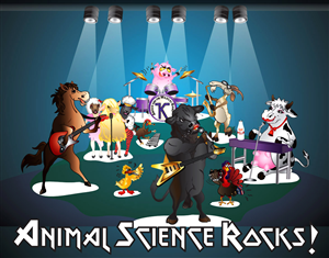 Animal Science Rocks | Diseño de Camiseta por SSDD