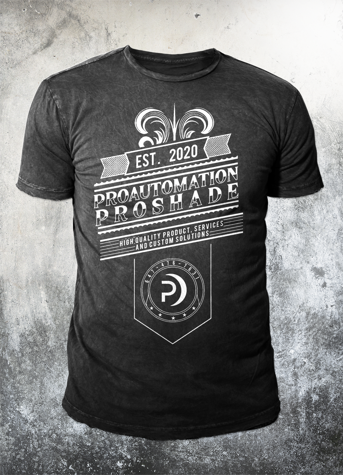 T-shirt Design by badpixelarts for ProShade Inc | Design #25043076