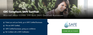 SAFE Banner Ads for businesses who are keeping up with CDC guidelines | Banner-Design von Jarry199776