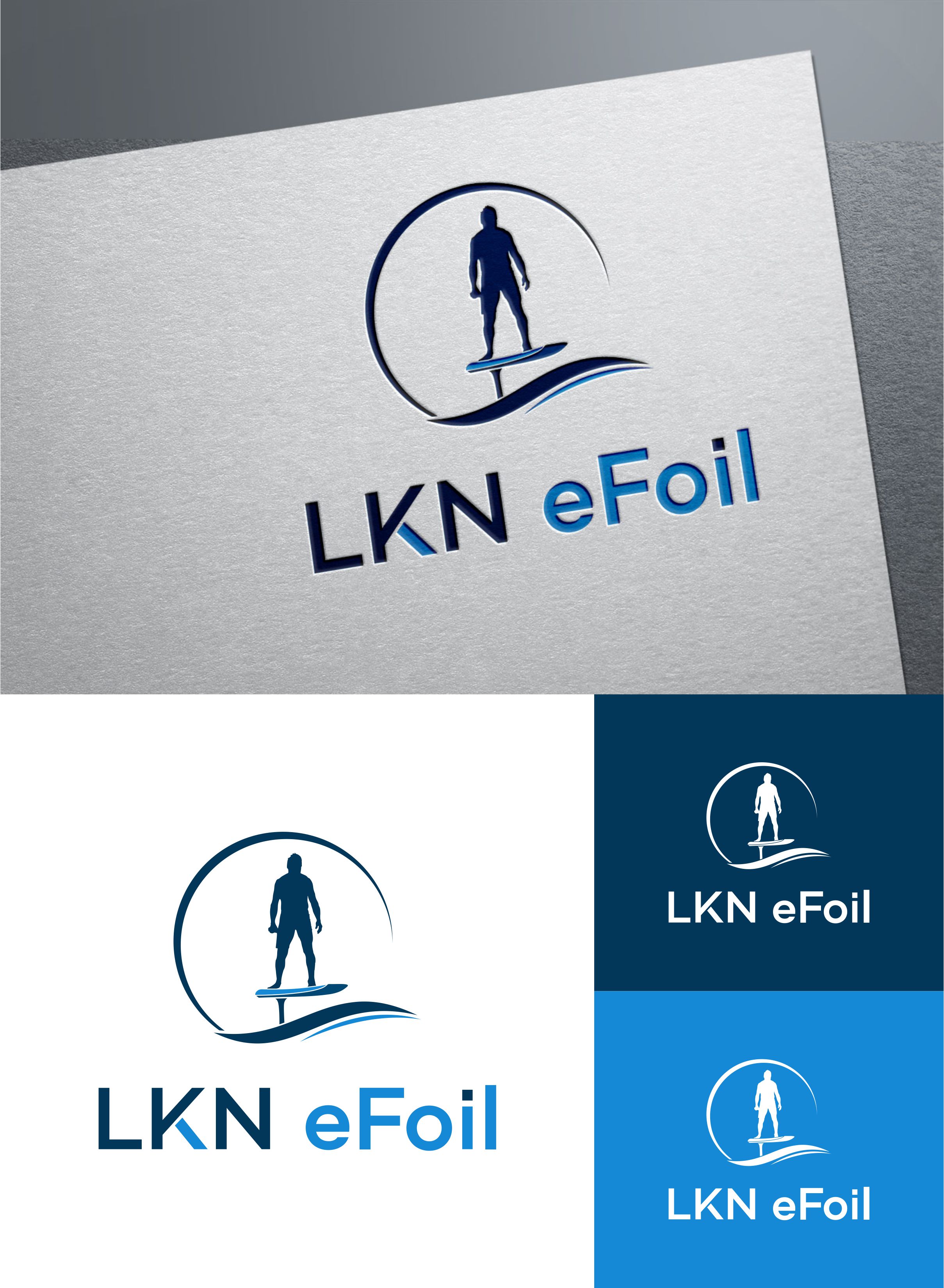 Logo Design by Sarah Graphic for LKN eFoil | Design #24990229