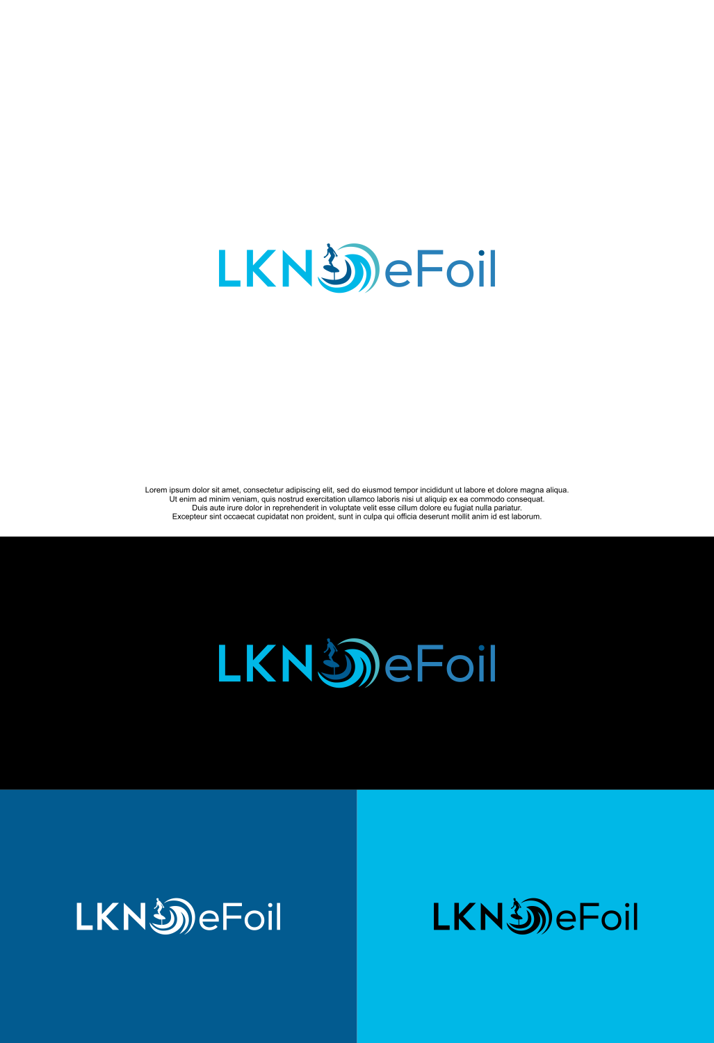Logo-Design von siti MWDesign für LKN eFoil | Design #24992753