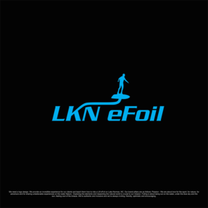 LKN eFoil | Logo Design by Artlam Design