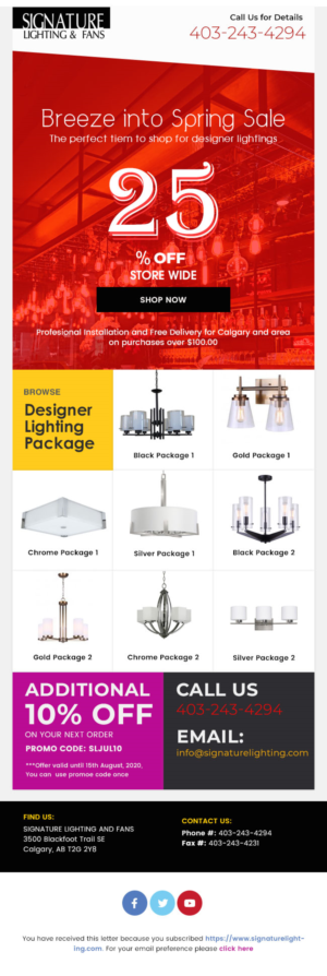Email Marketing Design by Expert Designer for this project | Design: #24979959
