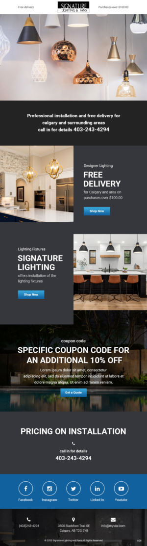 Email Marketing Design by pb for this project | Design: #24991889