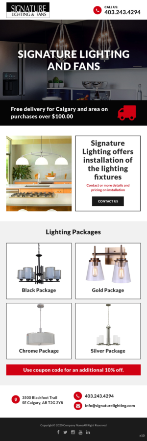 Email Marketing Design by pb for this project | Design: #24991894