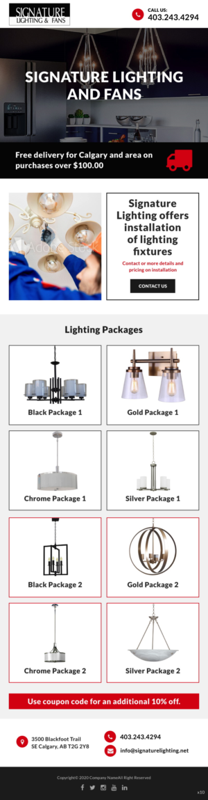 Email Marketing Design by pb for this project | Design: #25032719